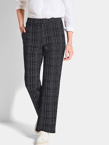 Goldner Regular Broek 'VERA' in Zwart: voorkant