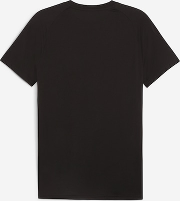 PUMA Λειτουργικό μπλουζάκι 'Evostripe' σε μαύρο