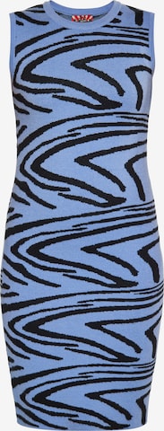 myMo ROCKS Sheath Dress in Blue: front