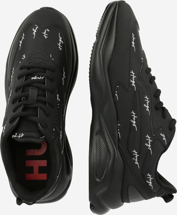 HUGO Red Sneakers 'Leon' in Black