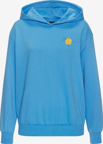 BENCH Sweatshirt i blå: forside