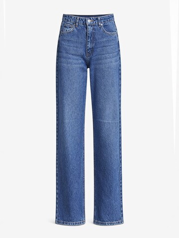 IT'S BASIC Regular Jeans 'EMMA Straight High Rise' in Blue: front