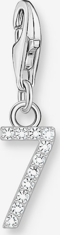 Thomas Sabo Pendant 'Zahl 7' in Silver: front