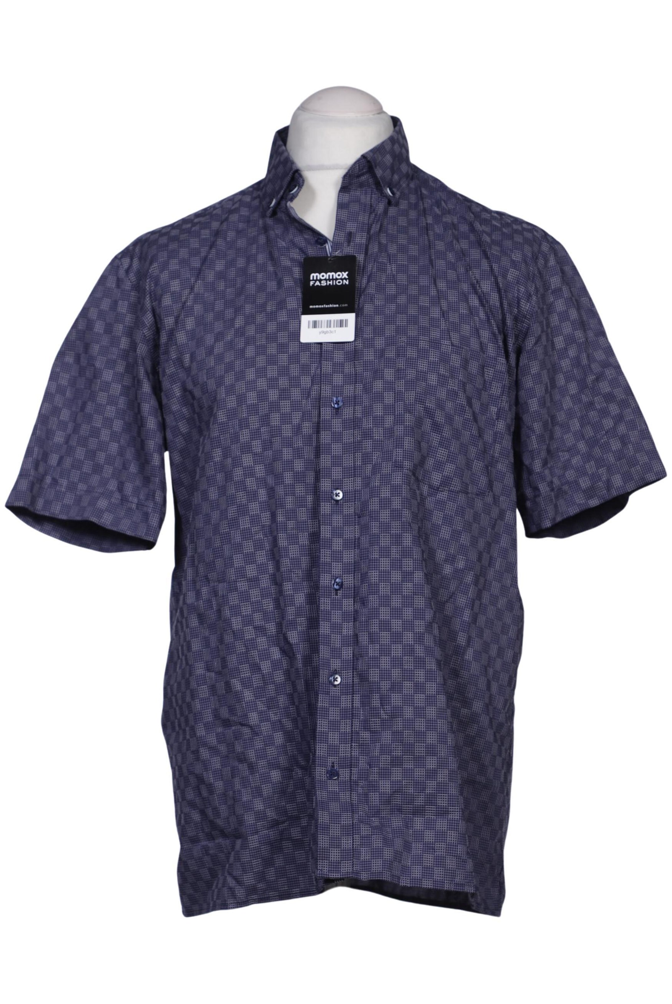 ETERNA Button Up Shirt in L in Blue: front