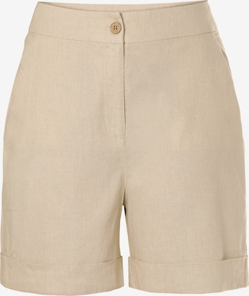 TATUUM - regular Pantalón chino 'Mari' en beige: frente