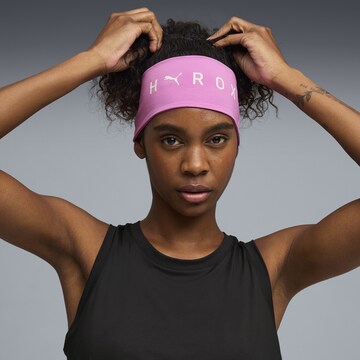 PUMA Sweatband 'Puma x Hyrox' in Pink: front