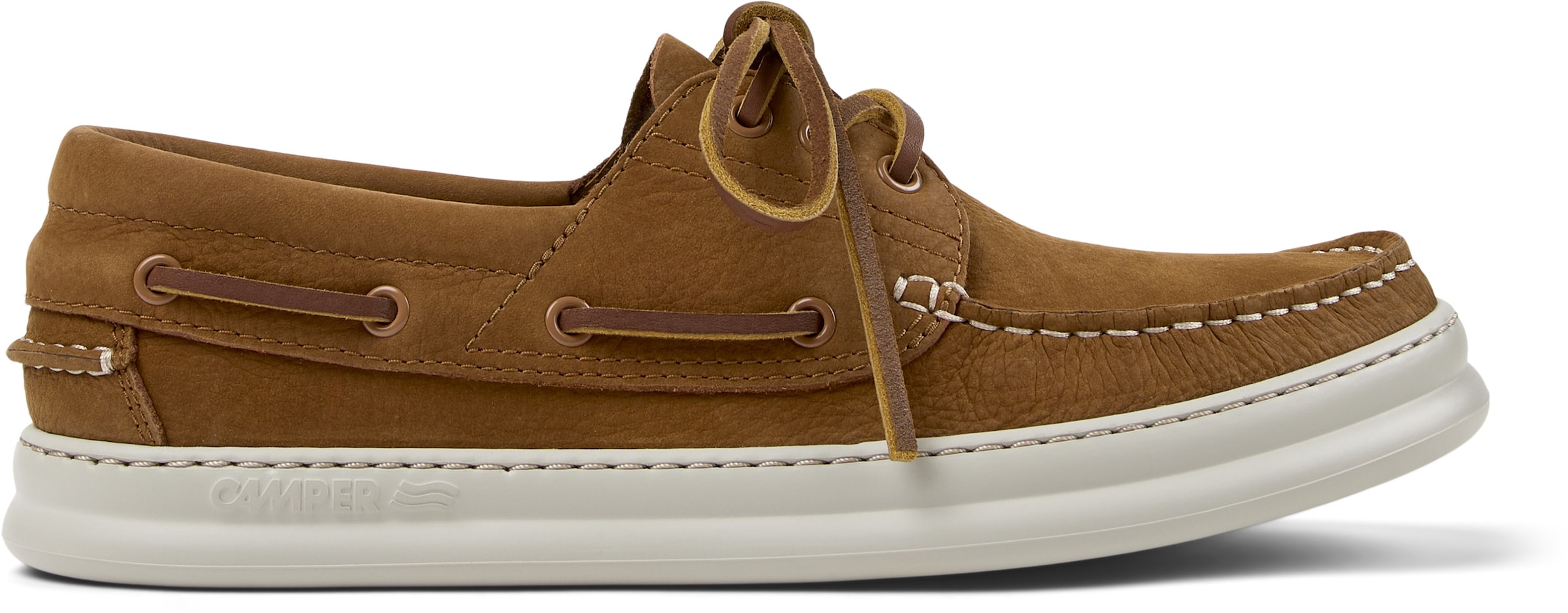 CAMPER Lace-up shoe 'Runner Four' in Brown