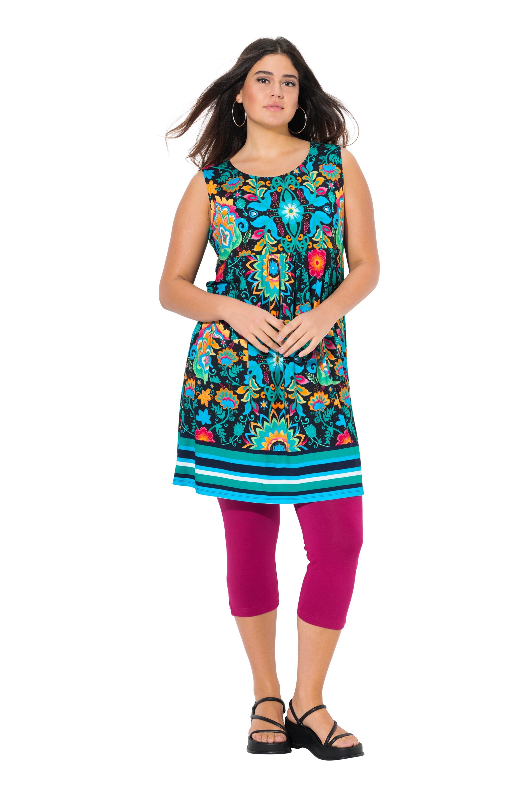 Ulla Popken Dress in Mixed colours: front