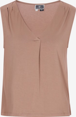 Top 'Everyday Fashion' di DreiMaster Maritim in beige: frontale