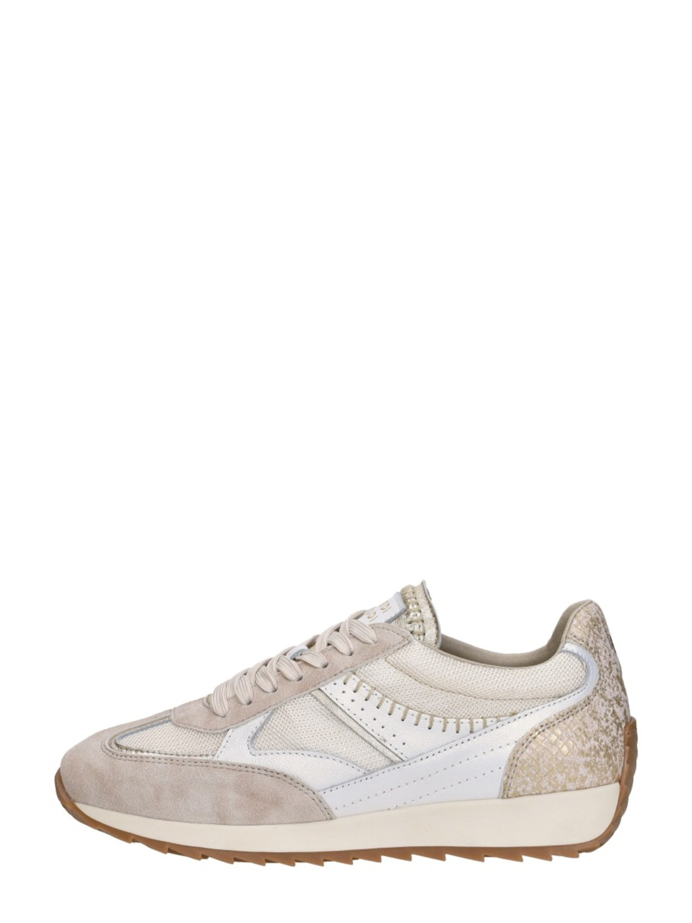Piedi Nudi Sneakers laag 'Harlem' in Beige