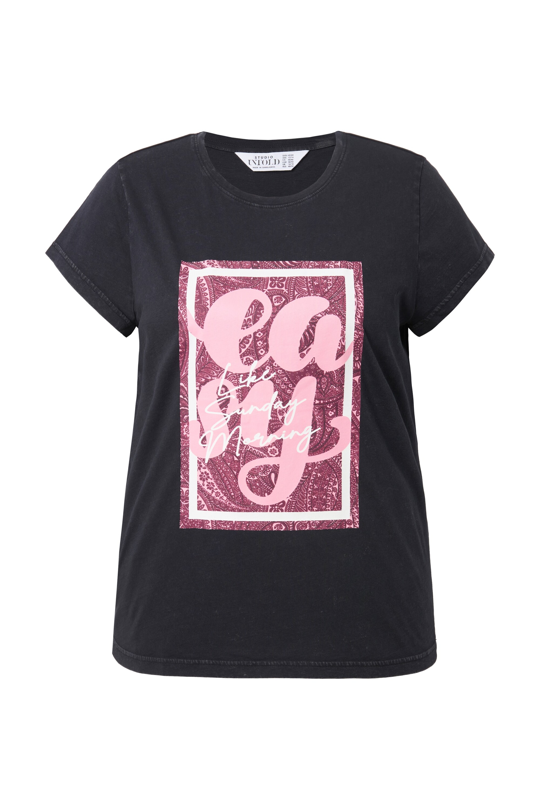 Studio Untold Shirt in Black: front