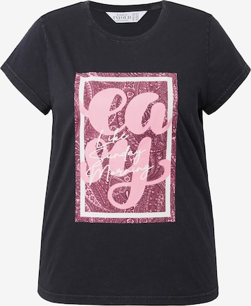 Studio Untold Shirt in Schwarz: Vorderseite