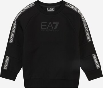 EA7 Emporio Armani Bluza w kolorze czarny: przód