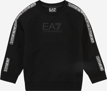 EA7 Emporio Armani Collegepaita värissä musta: edessä