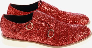 Doucal's Flats & Loafers in 38 in Red