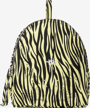 myMo ROCKS Backpack 'Rocks' in Yellow: front