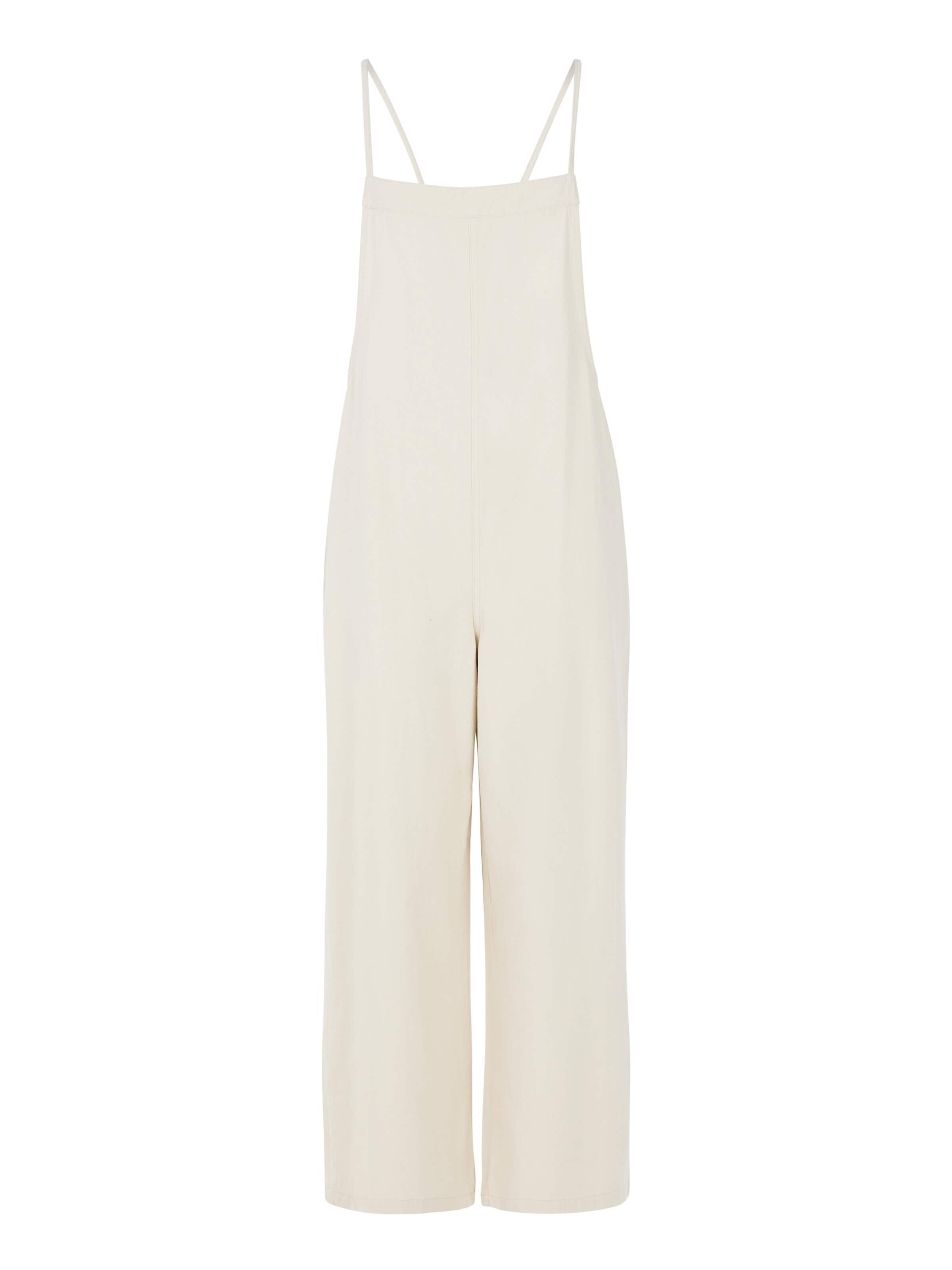 PROTEST Jumpsuit 'PRTDevin' in Wit: voorkant