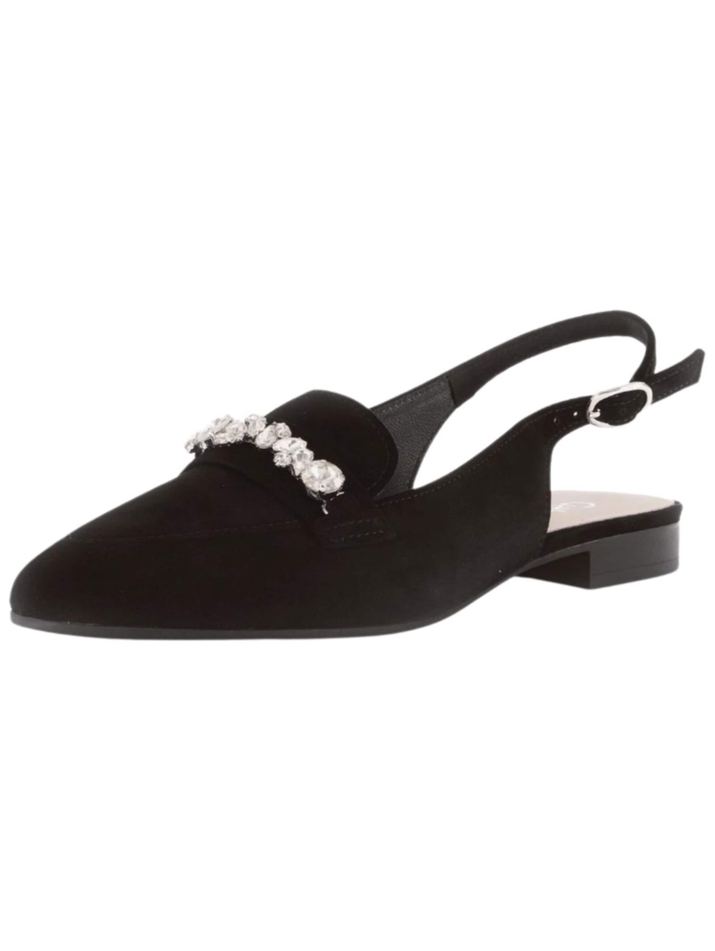 GABOR Slingback pumps in Black: front