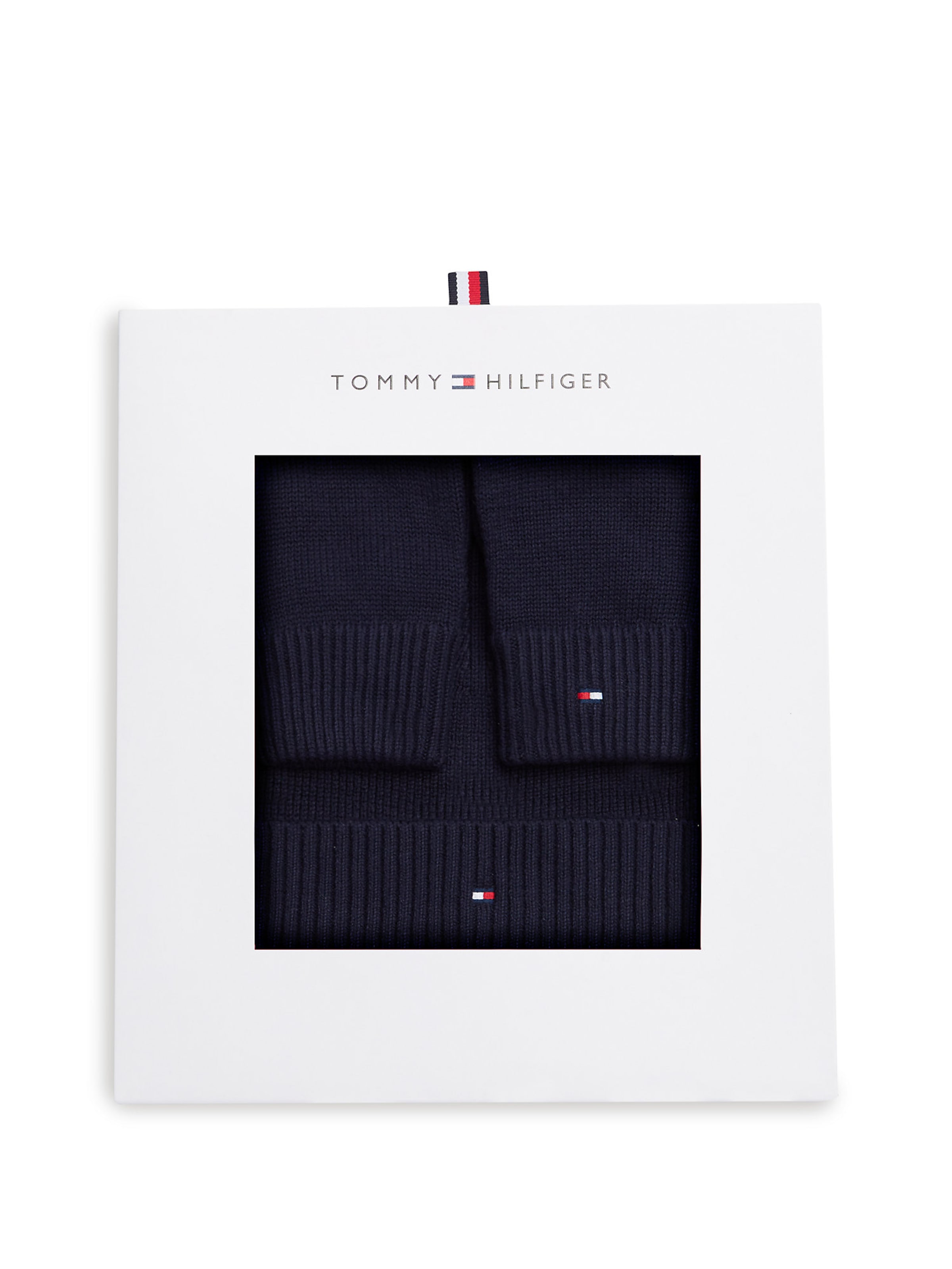 mėlyna TOMMY HILFIGER Megzta kepurė