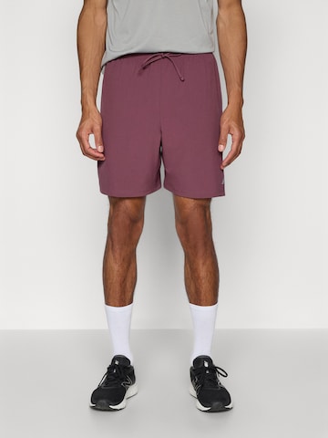new balance Regular Sportbroek 'Essentials 7' in Lila: voorkant