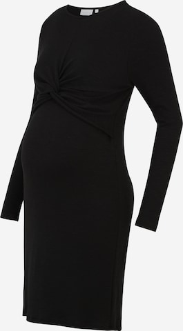 MAMALICIOUS Jurk 'MLFrederikke June' in Zwart: voorkant