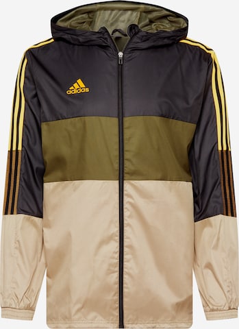 ADIDAS SPORTSWEAR Spordijope, värv must: eest vaates