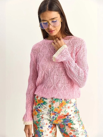 Bianco Lucci - Pullover 'Pullover' em rosa