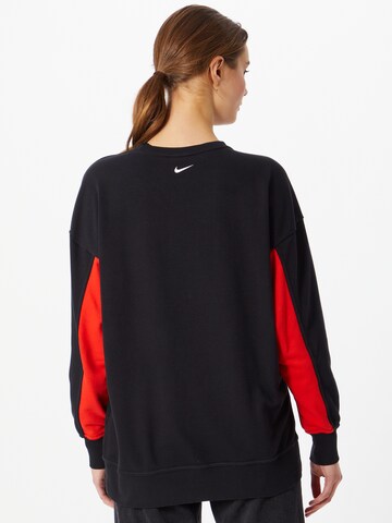 NIKE Sport sweatshirt i svart