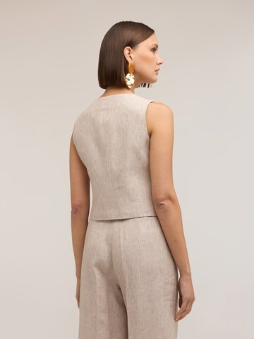 MOTIVI Gilet in Beige