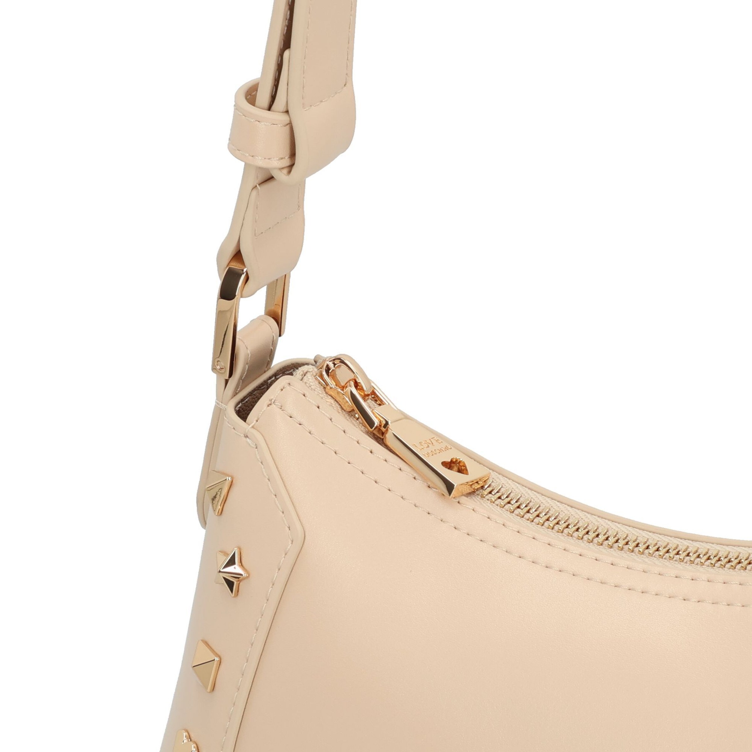 Borsa a tracolla di Love Moschino in beige
