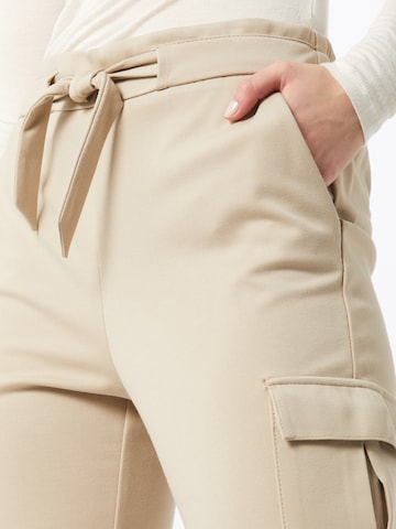 ONLY - Tapered Pantalón cargo 'Poptrash' en beige