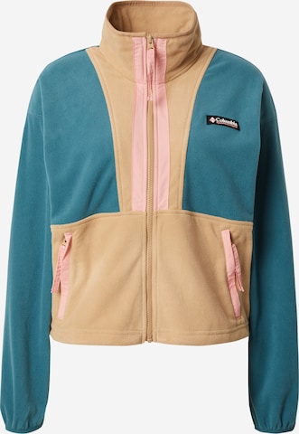 COLUMBIA Athletic Jacket 'Back Bowl' in Green: front