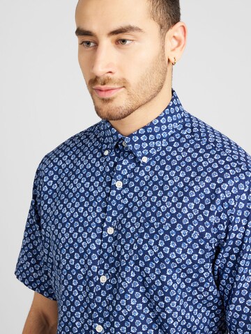 Jack's Regular fit Button Up Shirt in Blue