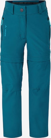 VAUDE Outdoor Pants in Blue: front
