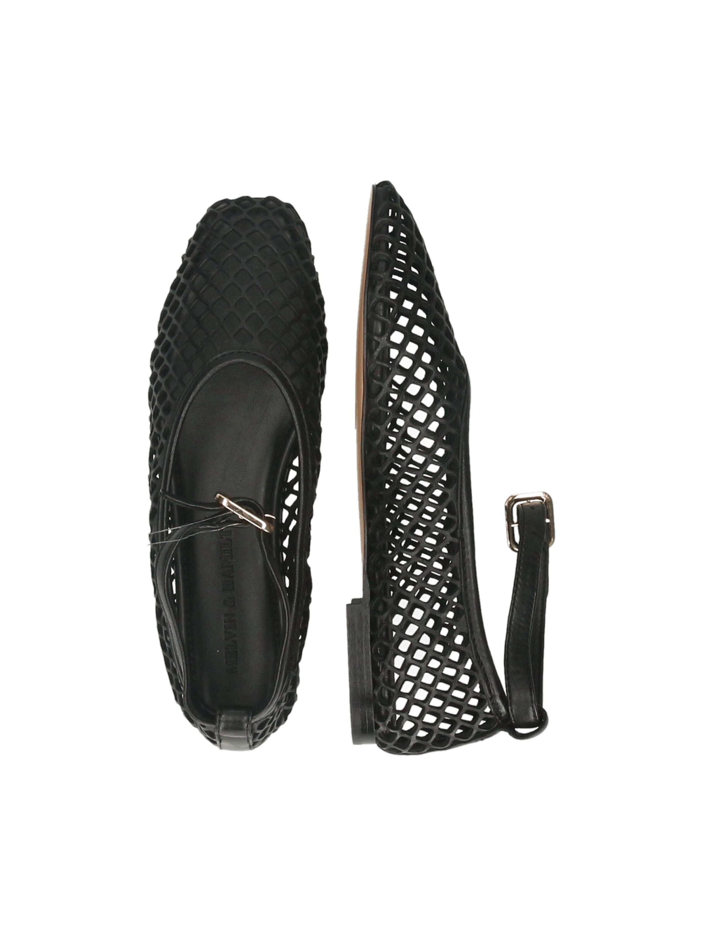 MELVIN & HAMILTON Ballet Flats 'Evita 1' in Black