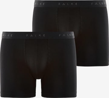 FALKE Boxershorts '2-Pack' in Schwarz: Vorderseite