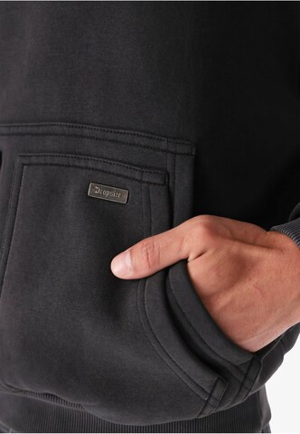Dropsize Sweatshirt in Schwarz