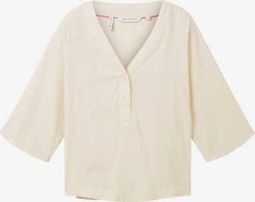 TOM TAILOR Blouse in White: front