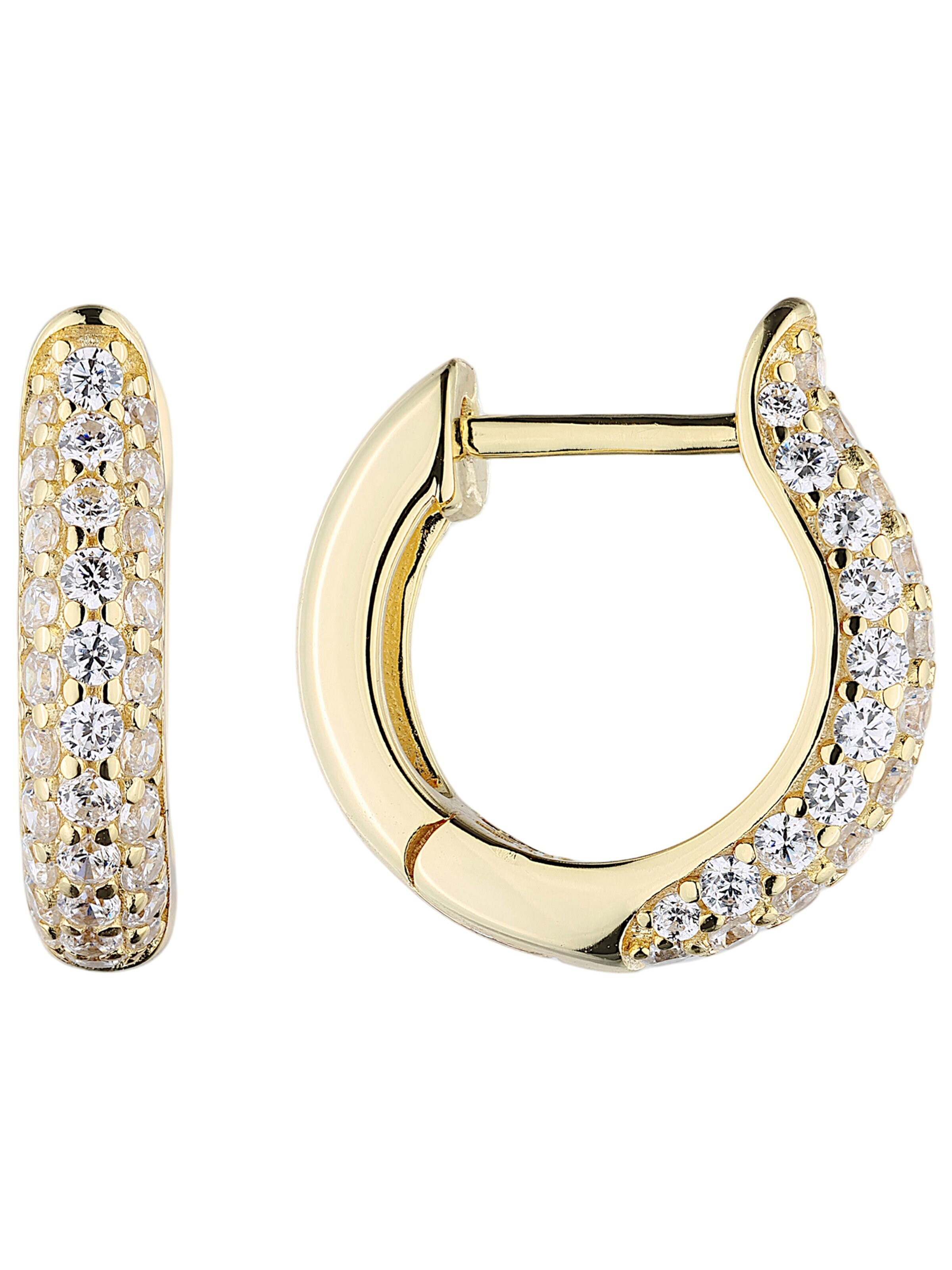 Jobo Ohrringe‌‌ in Gold: Vorderseite