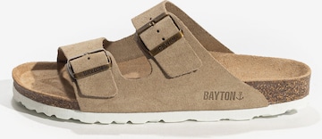 Bayton Pantolette 'Tracy' i beige: framsida