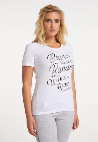 T-shirt 'Russell' BRUNO BANANI en blanc : devant