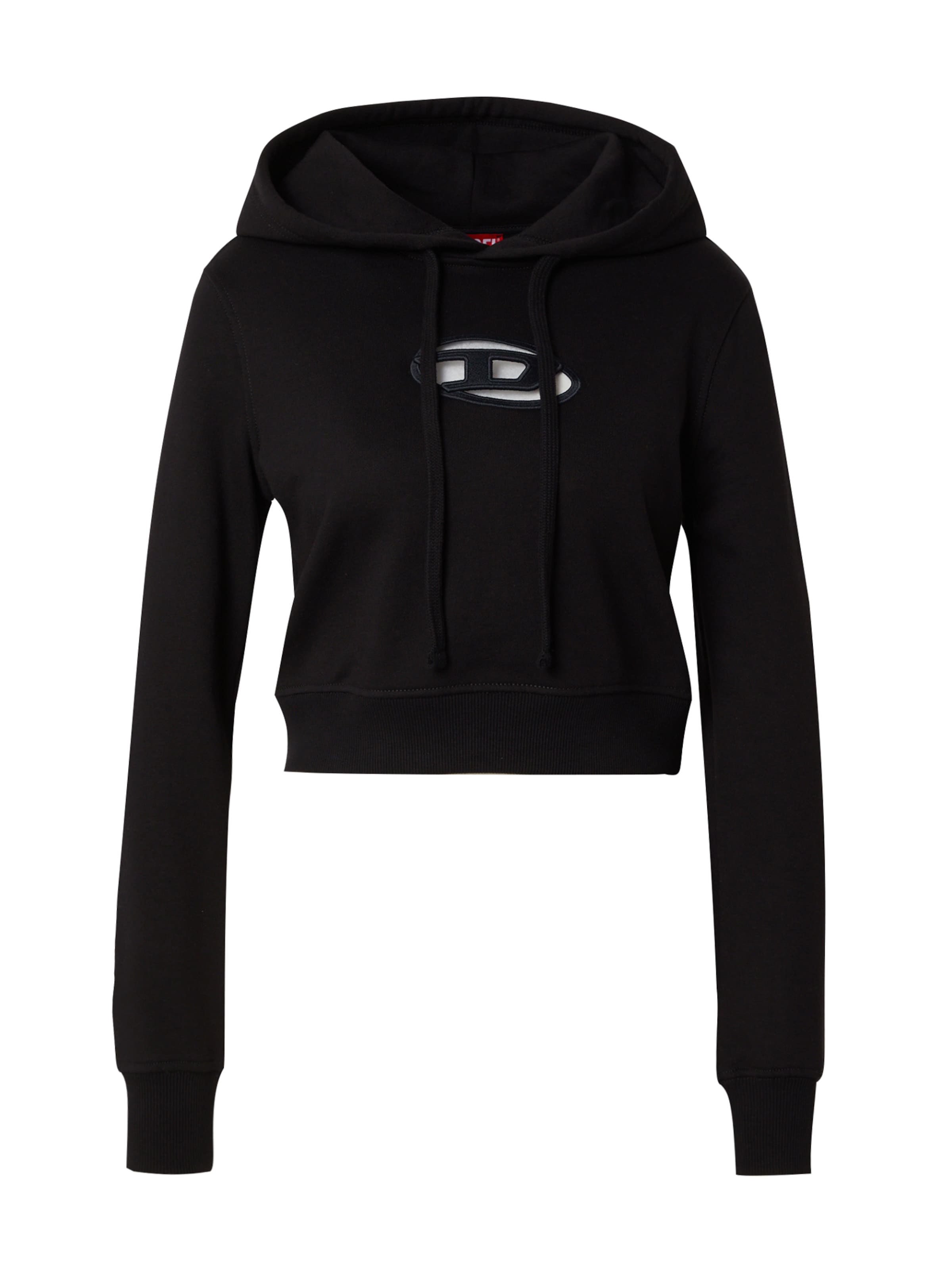 Sweat-shirt &#x27;F-SLIMMY&#x27; DIESEL en noir : devant