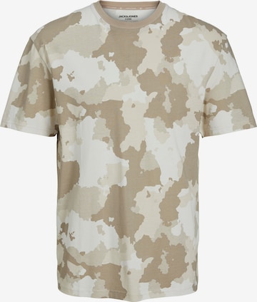 JACK & JONES Shirt 'Hunt' in Beige: front