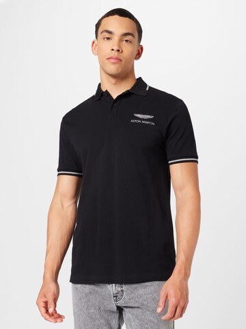 Hackett London - Camiseta en negro: frente