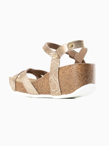 Bayton - Sandalias con hebilla 'Venus' en amarillo
