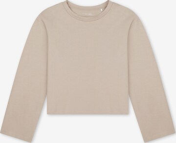 Chemise de nuit ' Mix Relax ' SCHIESSER en beige : devant