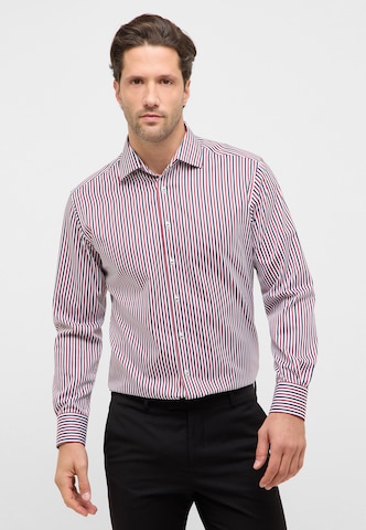 ETERNA Slim Fit Hemd in Rot: Vorderseite