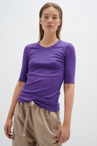 T-shirt 'DagnaI' InWear en violet : devant