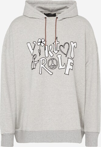 Sweat-shirt Viktor&Rolf en gris : devant