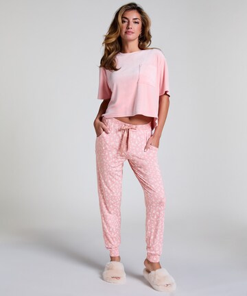 Hunkemöller Pyjamahose in Pink